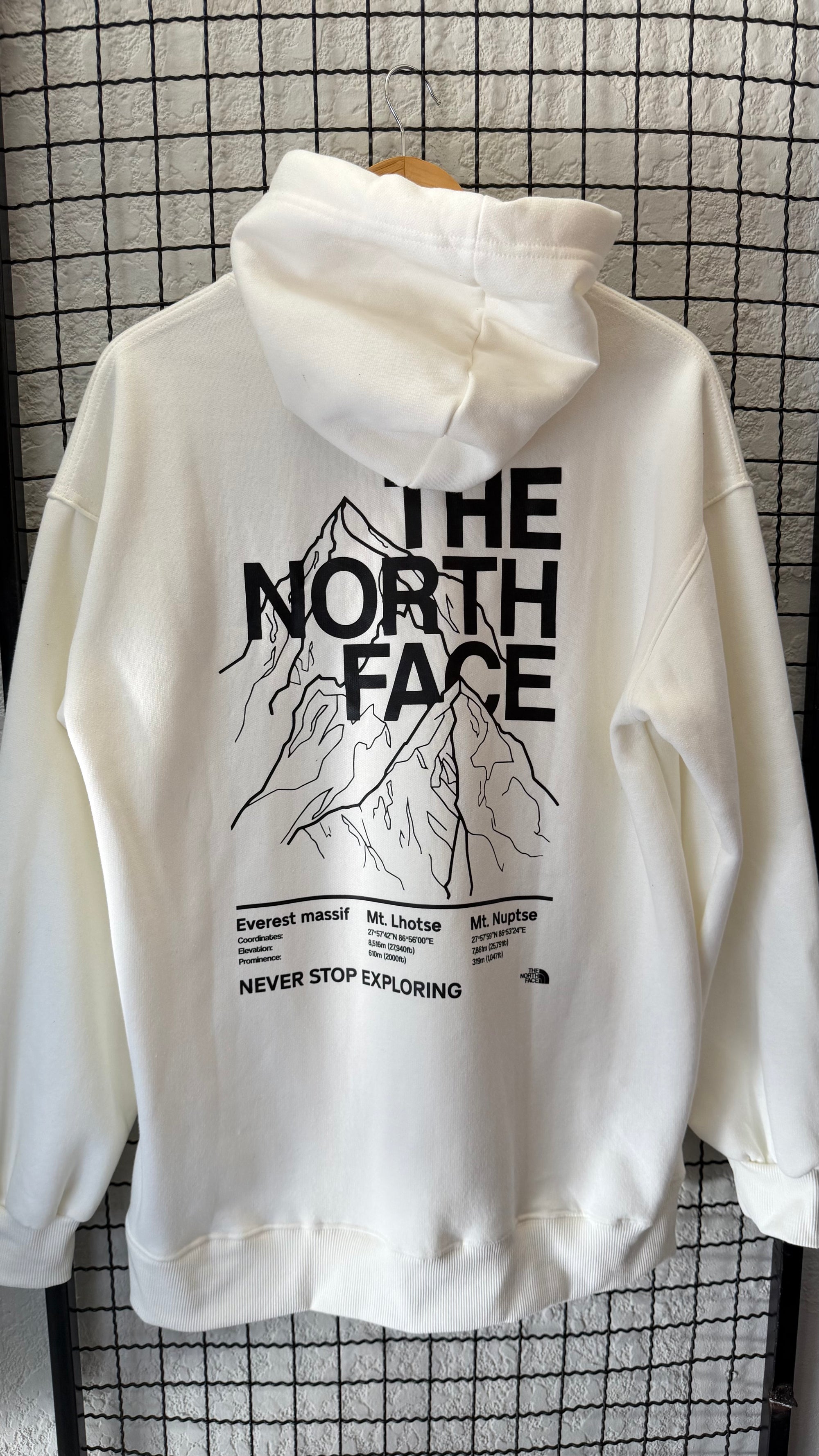 MOLETOM THE NORTH FACE - BRANCO