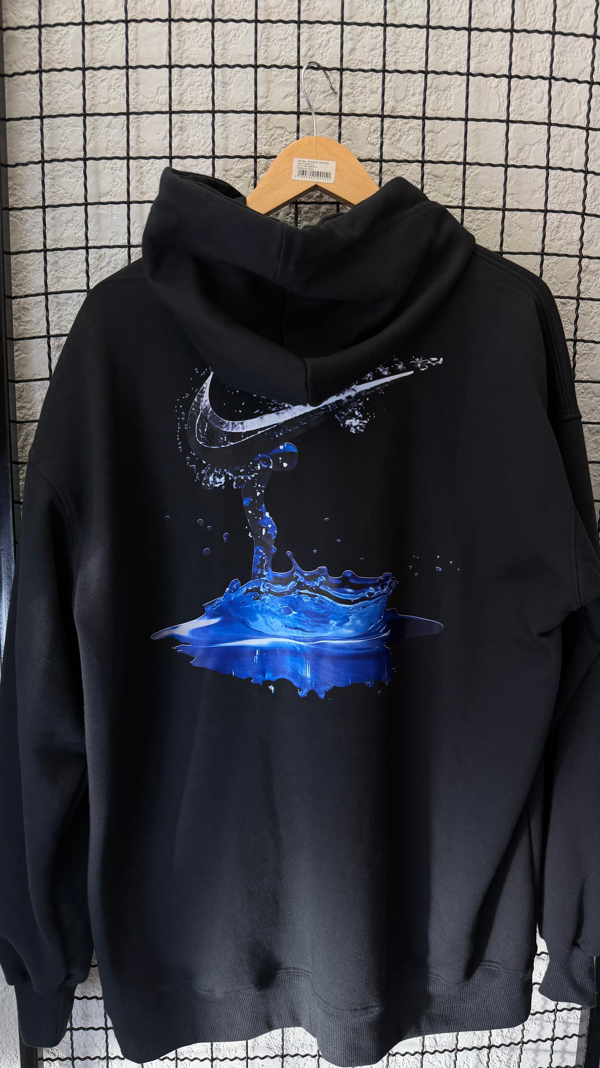 MOLETOM NK -PRETO