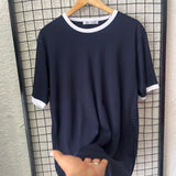 CAMISETA ZARA - AZUL ESCURO