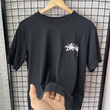 CAMISETA STUSSY - PRETA