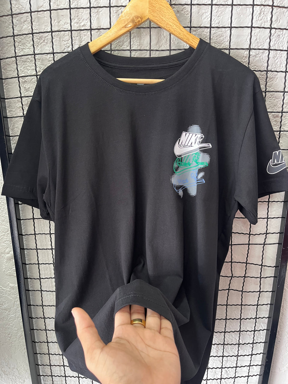 CAMISETA NK JUST DO IT.- PRETA