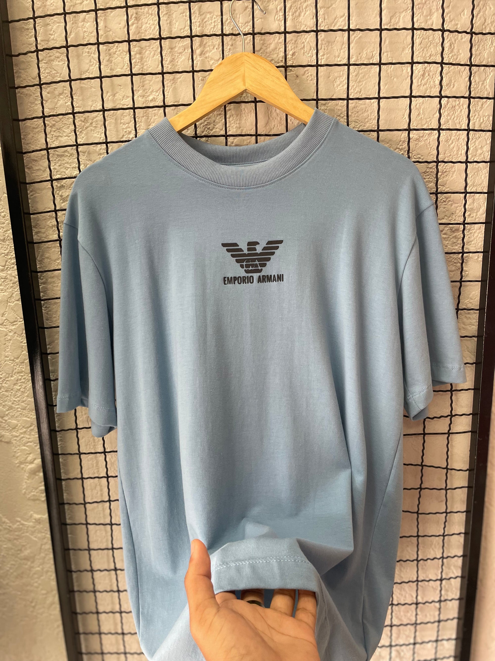 CAMISETA ARMANI EXCHANGE - AZUL