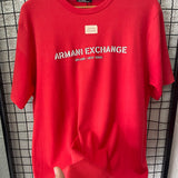 CAMISETA ARMANI EXCHANGE - VERMELHA