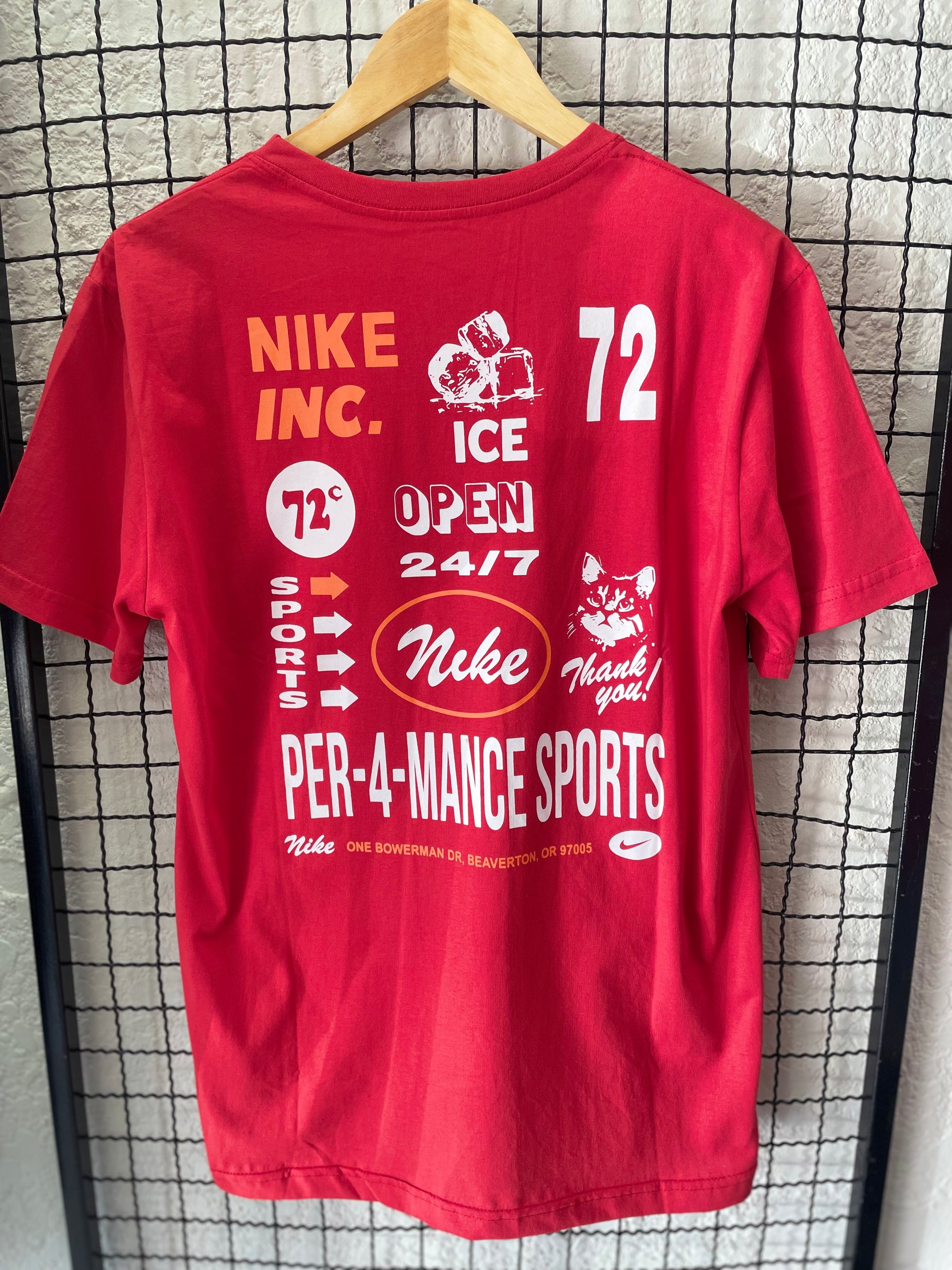 CAMISETA NK INC 72 - VERMELHA