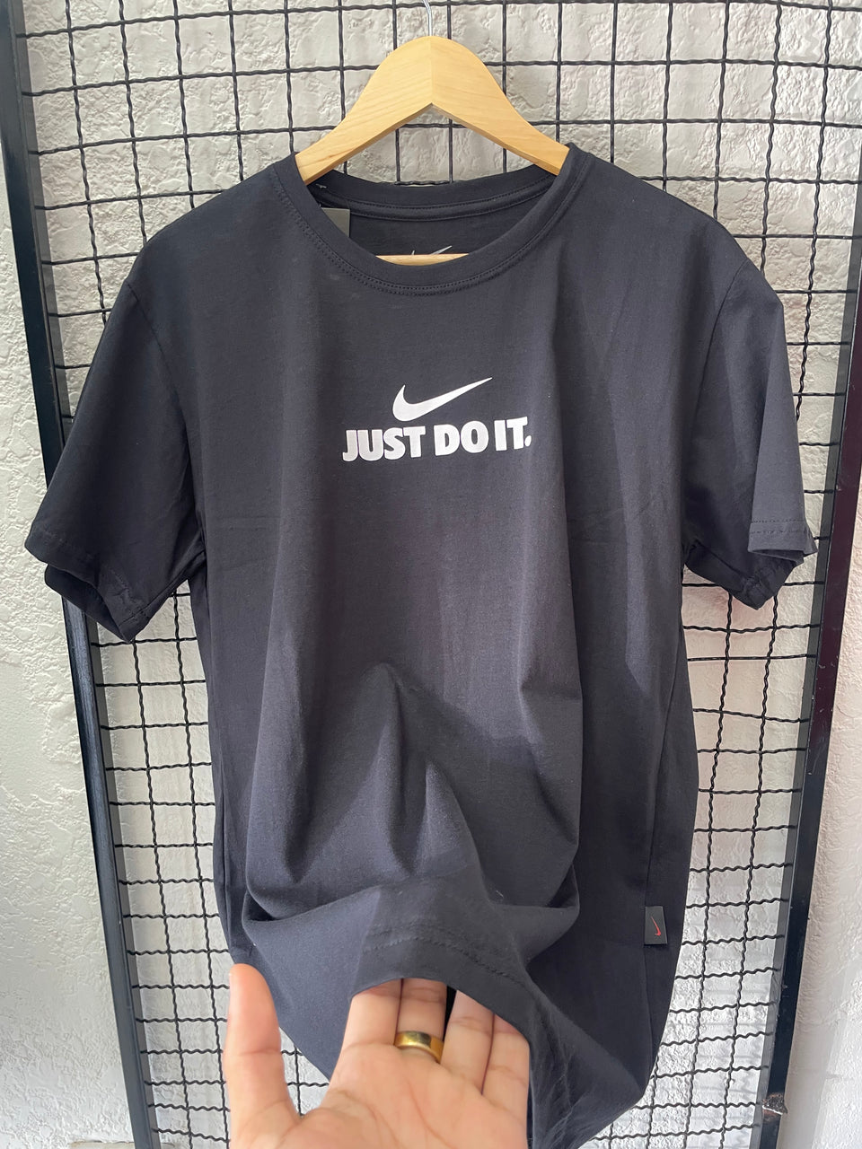 CAMISETA NK JUST DO IT. - PRETA