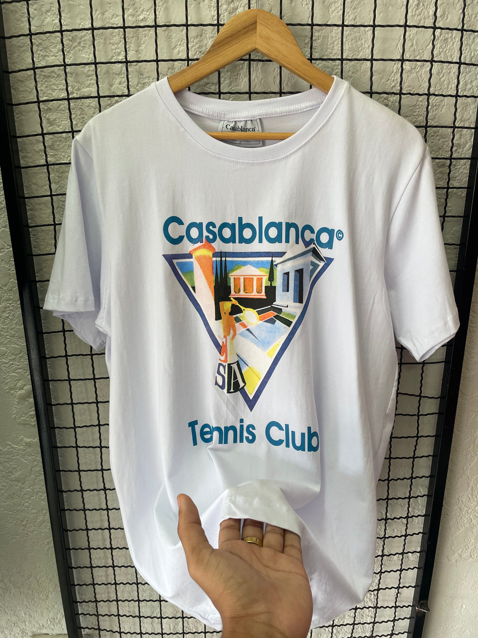 CAMISETA CASA BLANCA TENNIS CLUB - BRANCA