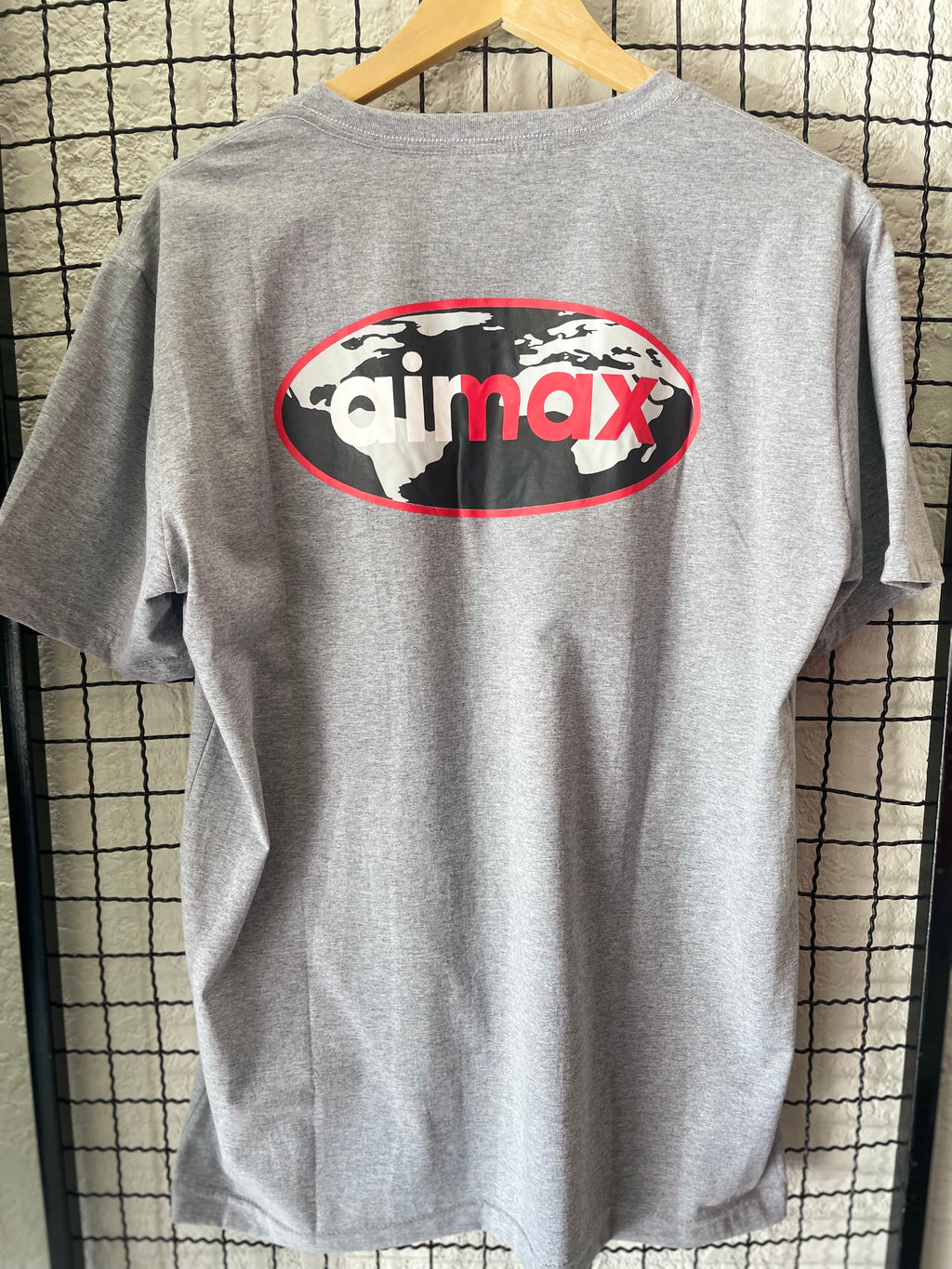 CAMISETA NK AIR MAX - CINZA