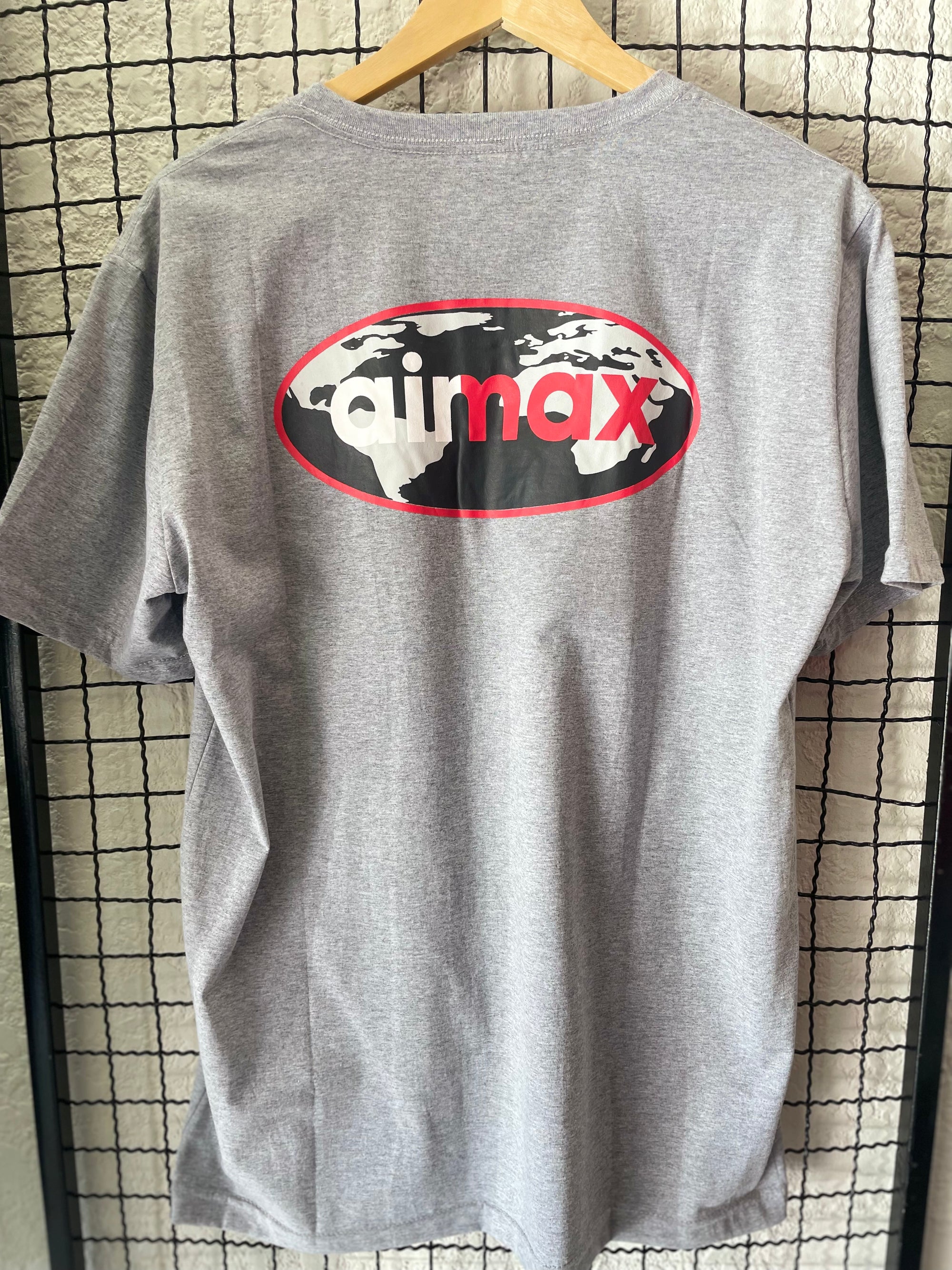 CAMISETA NK AIR MAX - CINZA
