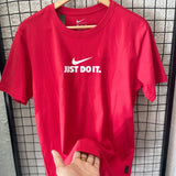 CAMISETA NK JUST DO IT. - VERMELHA