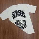 CAMISETA OVER SIZE SYNA - BEGE