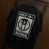 CAMISETA OVER SIZE SYNA - PRETA