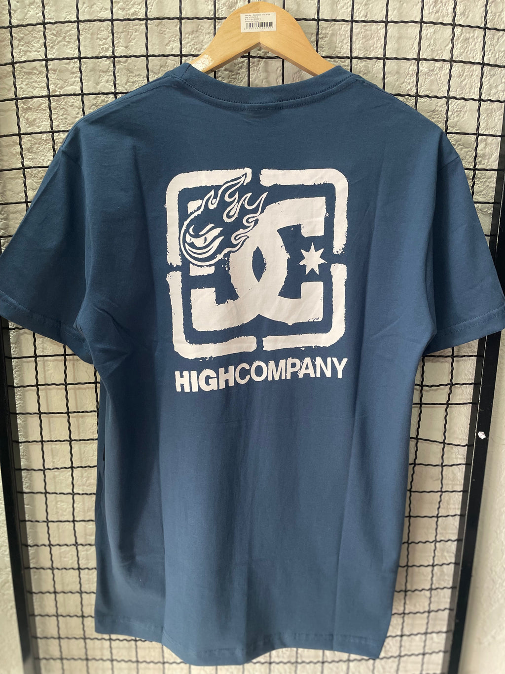 CAMISETA DC HIGH COMPANY - AZUL