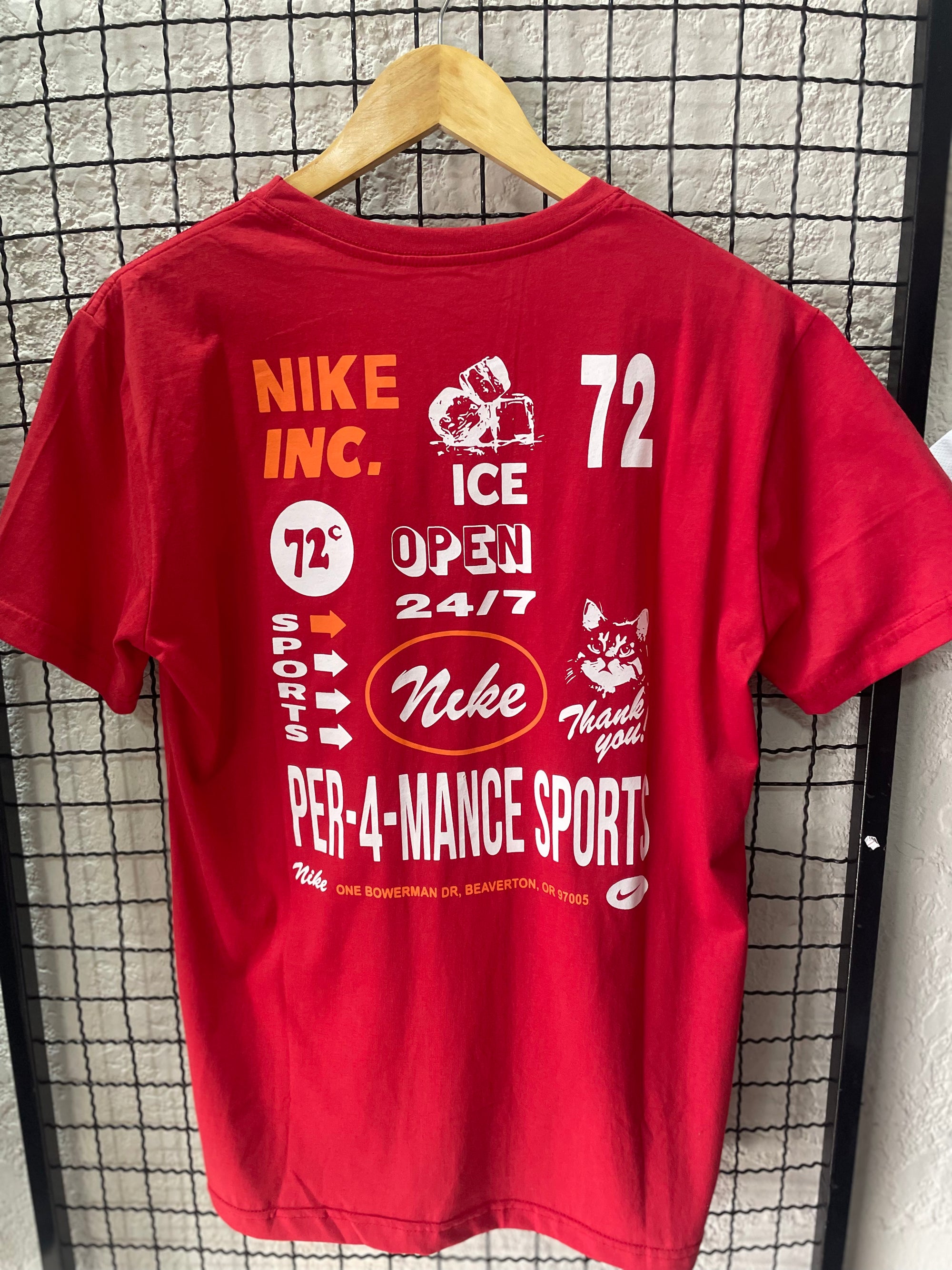 CAMISETA NK INC 72 - VERMELHA
