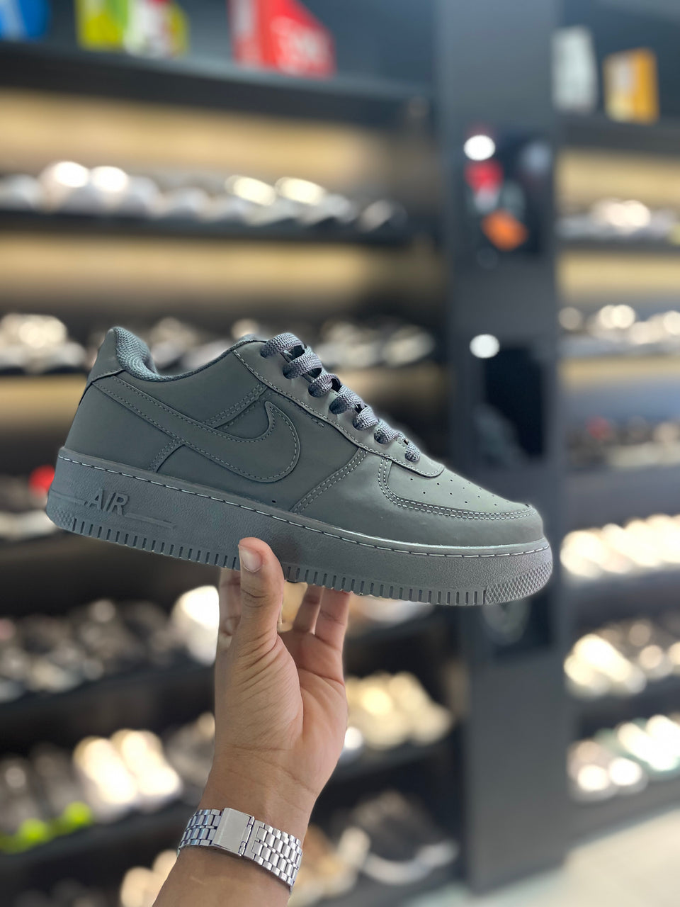 TÊNIS NK AIR FORCE - CINZA
