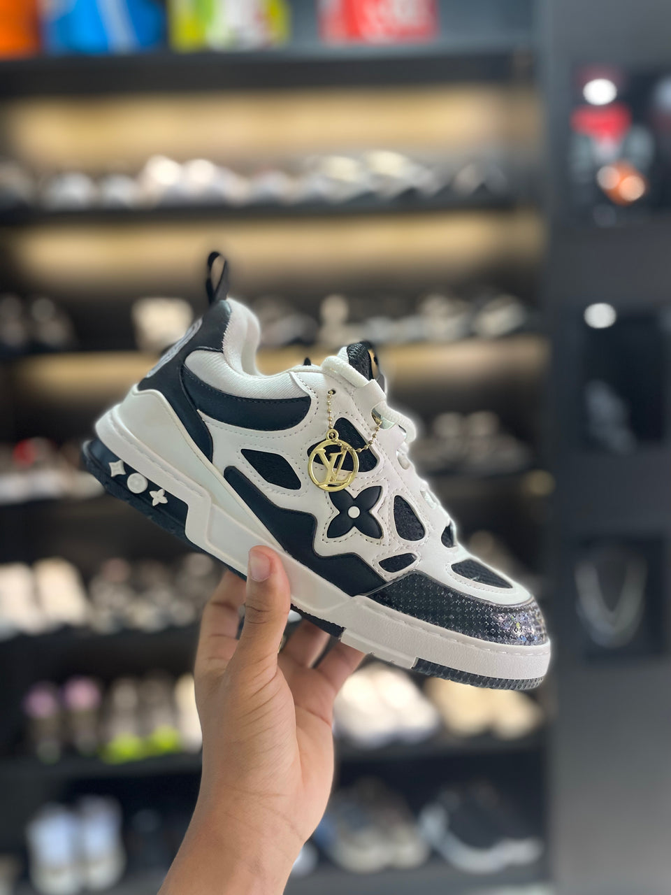 TÊNIS LV - BRANCO E AZUL