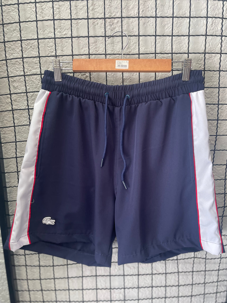 SHORTS LACOSTE - AZUL ESCURO