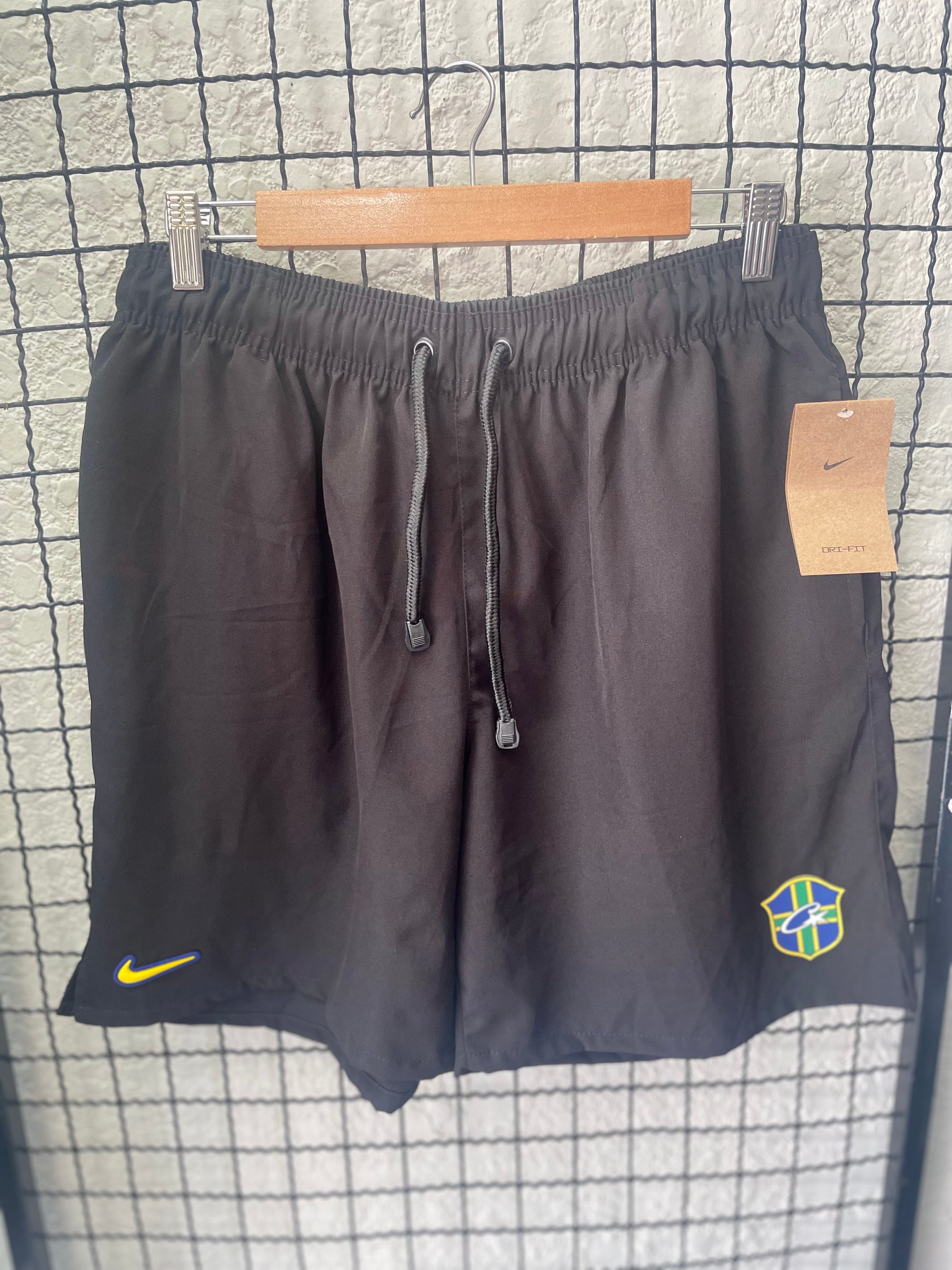 SHORTS SELEÇÃO BRASILEIRA - PRETA