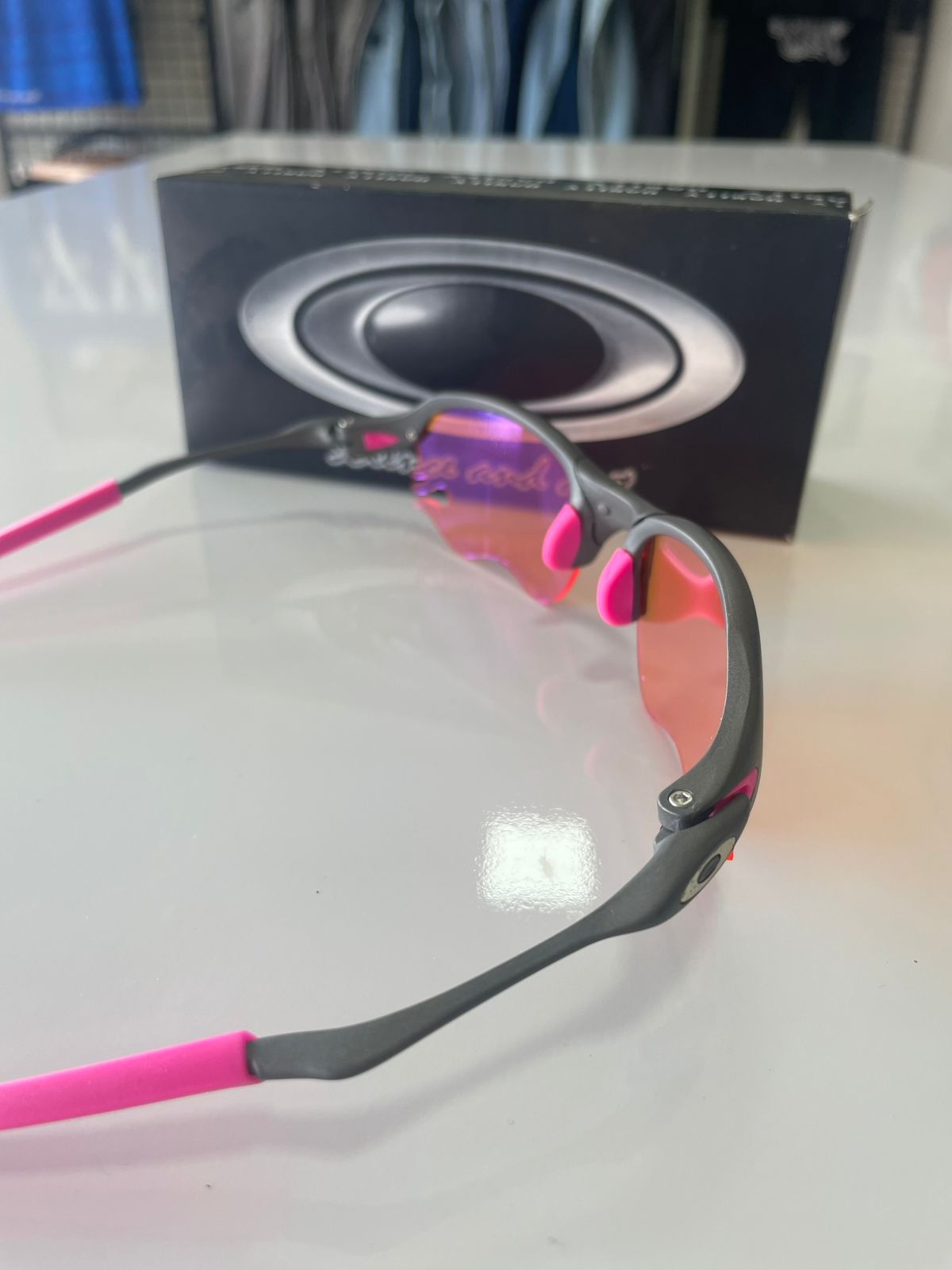 Óculos Oakley Radar EV Prizm Color – Black/Fire